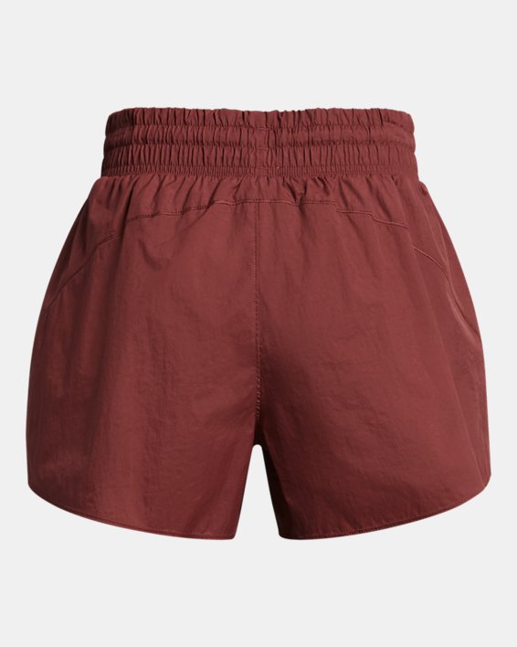 Women's UA Vanish 3" Crinkle Shorts in Red image number 5